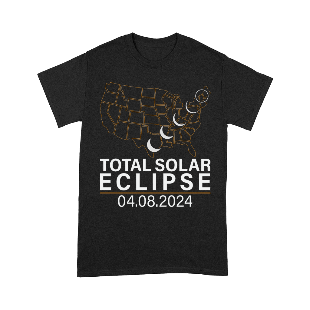 America Totality Spring 4.08.24 Total Solar Eclipse 2024 Comfort T-shirt