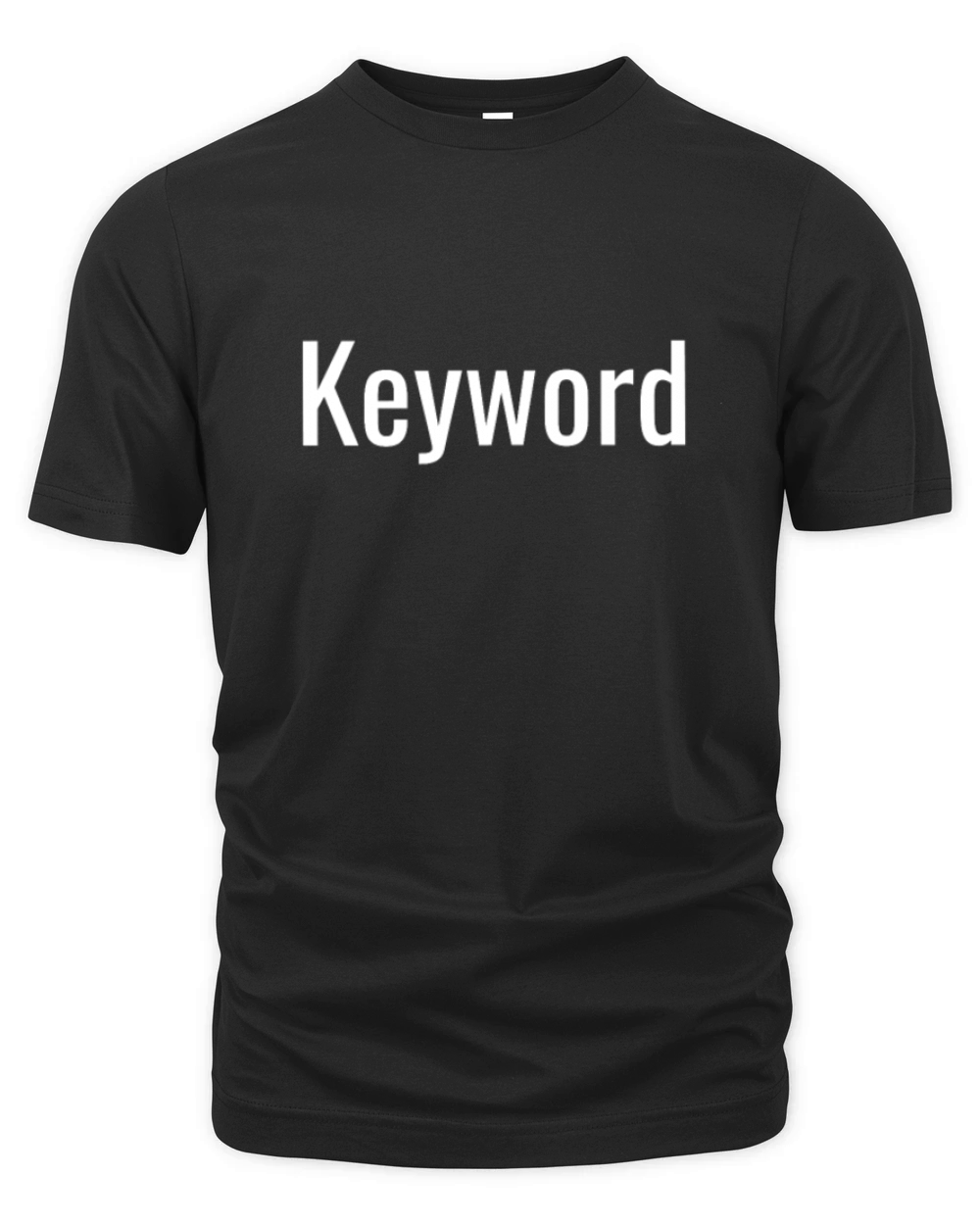 Keyword Organic Unisex T-shirt