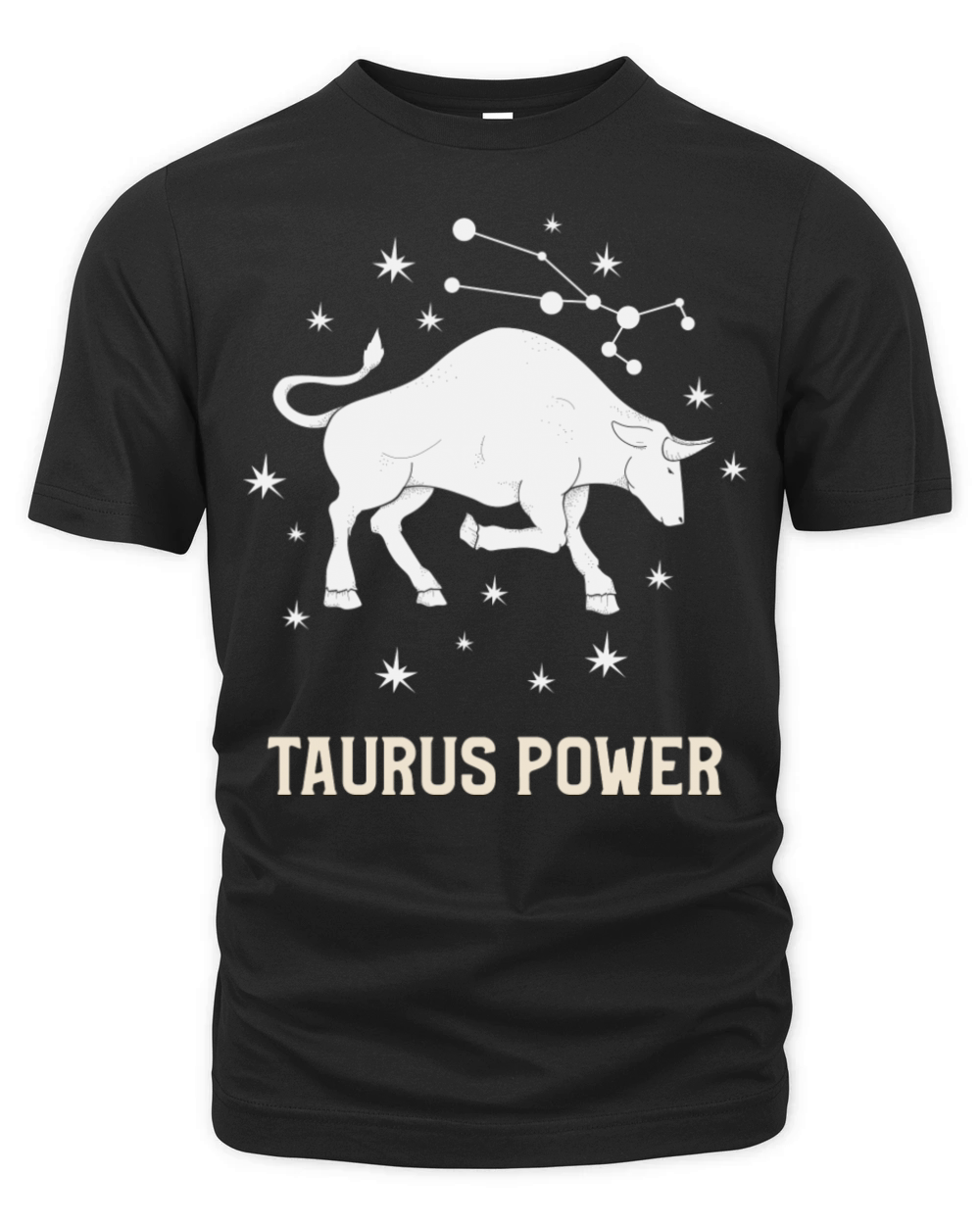Taurus Power Zodiac Sign Organic Unisex T-shirt