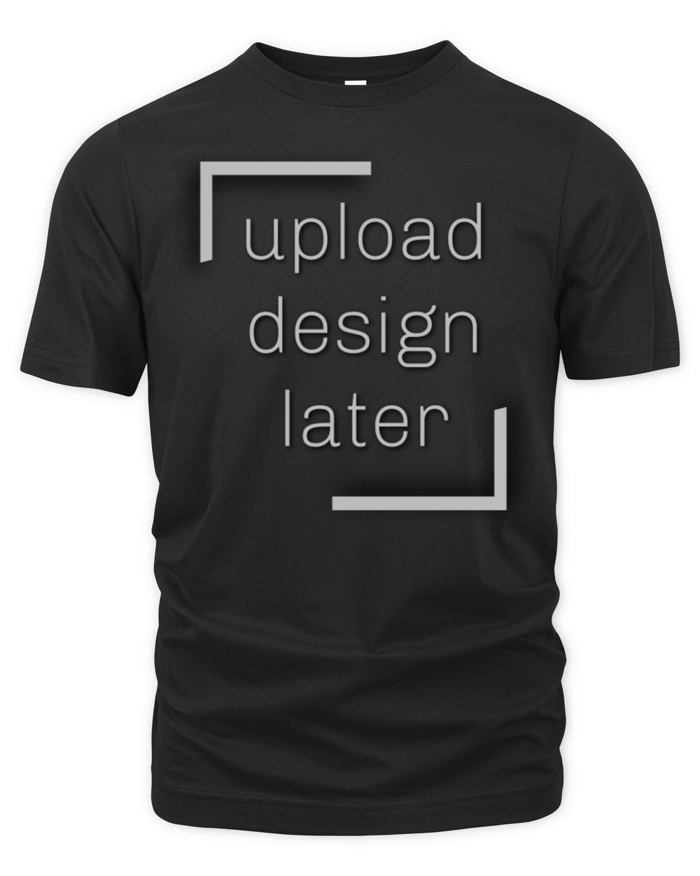 Upload design later Organic Unisex T-shirt
