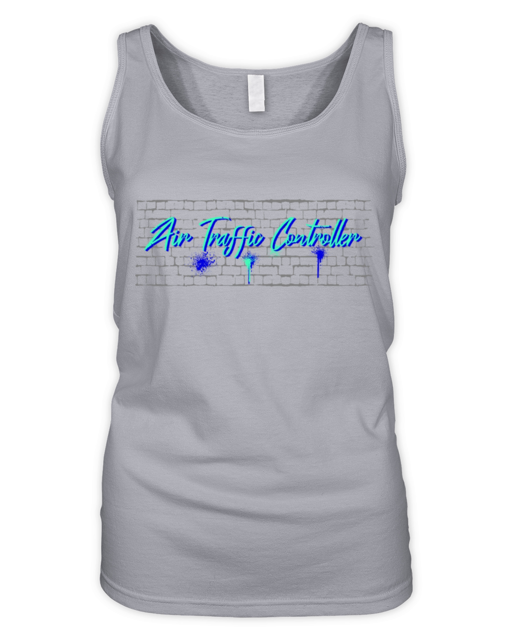Daddy job funny Quote Dad air-traffic-controller Organic Women's Tank Top