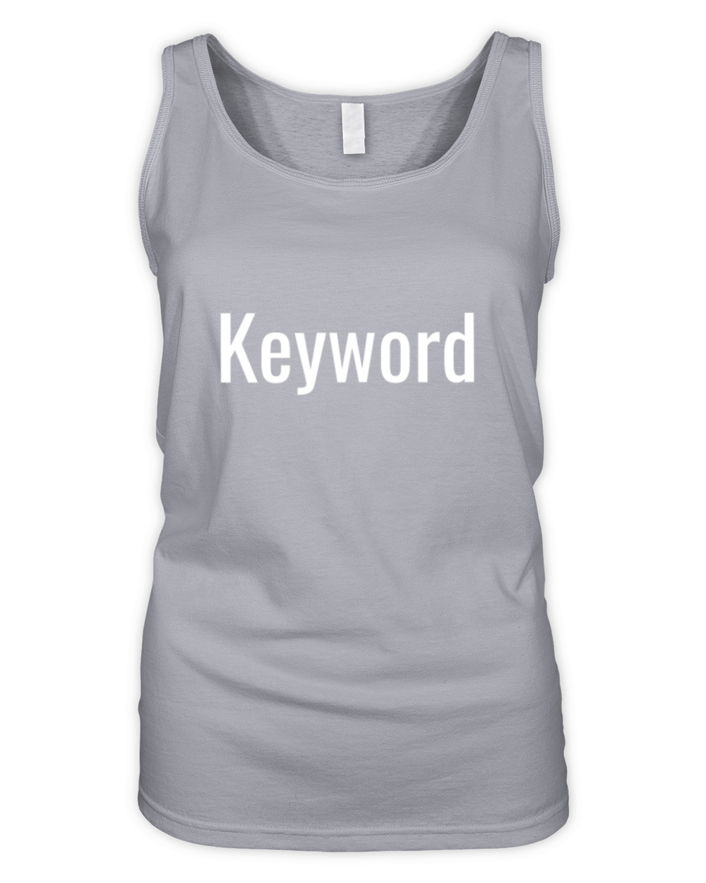Keyword Organic Women's Tank Top