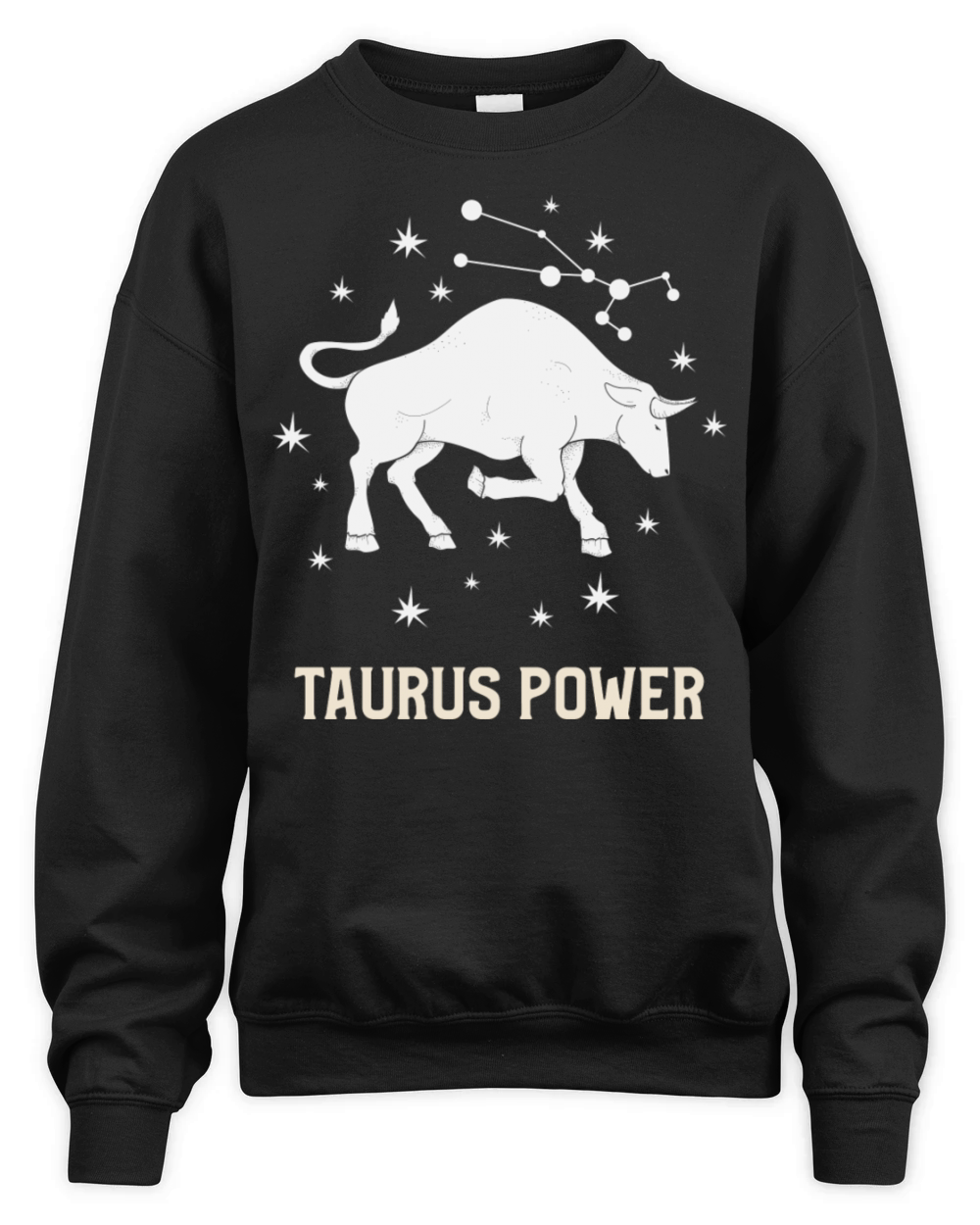 Taurus Power Zodiac Sign Unisex Premium Crewneck Sweatshirt