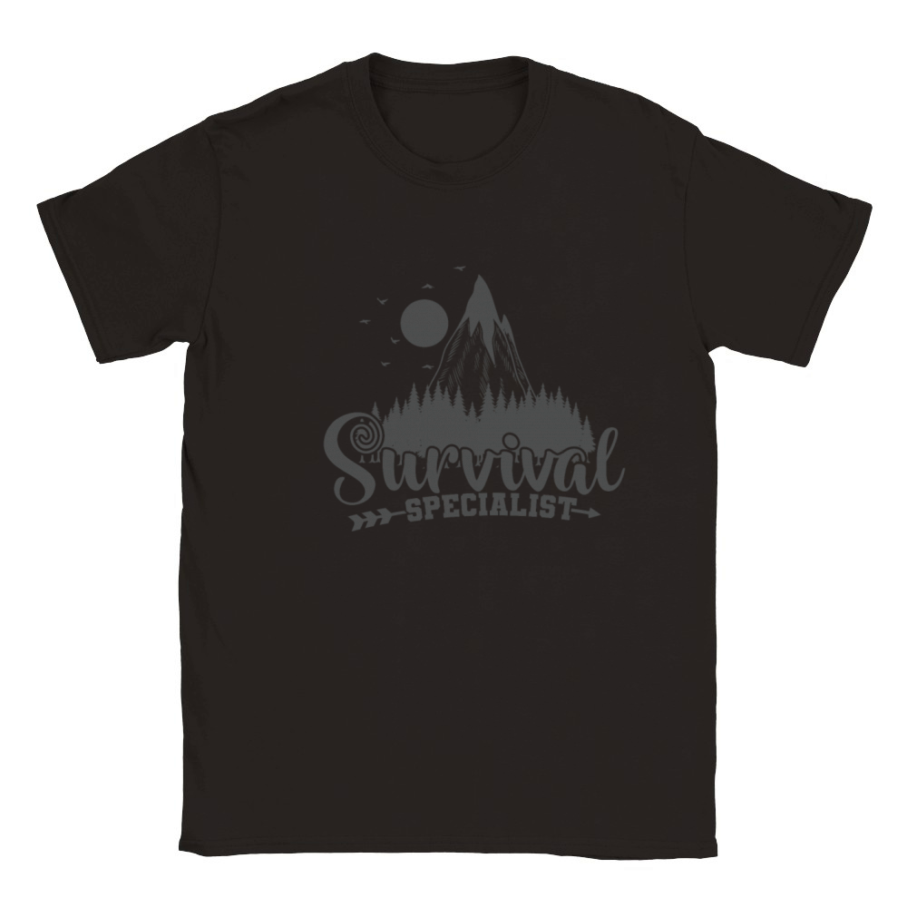 Survival Specialist Wilderness Campfire Classic Kids Crewneck T-shirt
