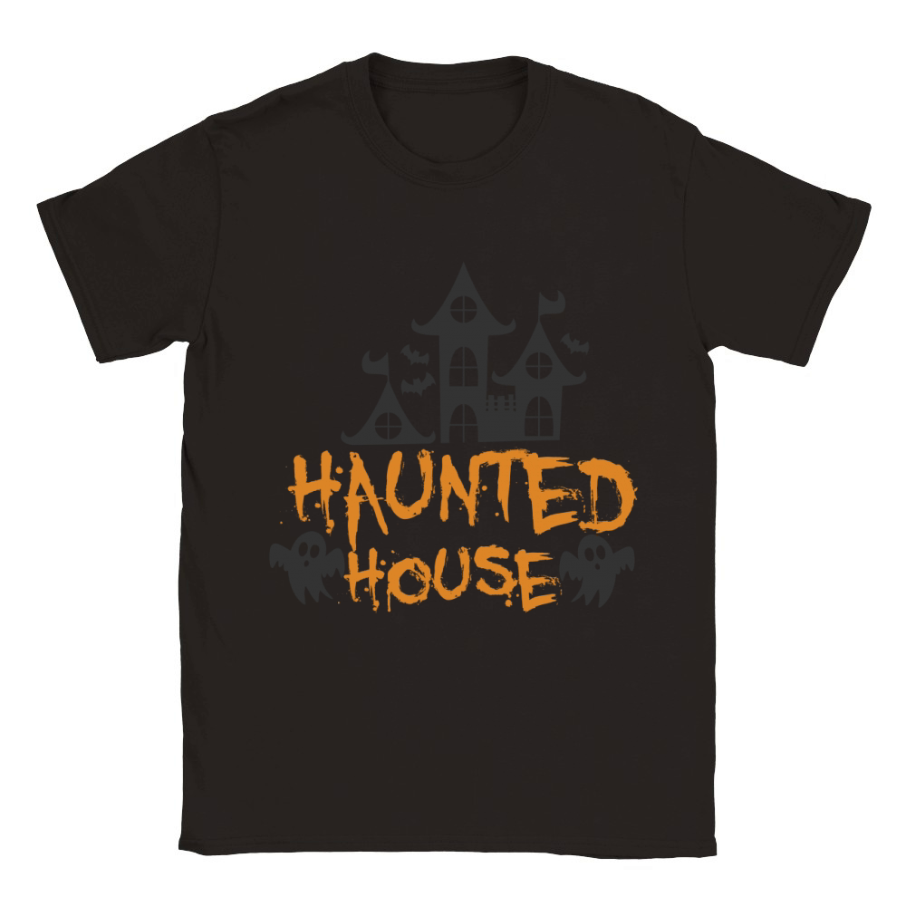 Welcome To Our Haunted House Halloween Shirt Classic Kids Crewneck T-shirt