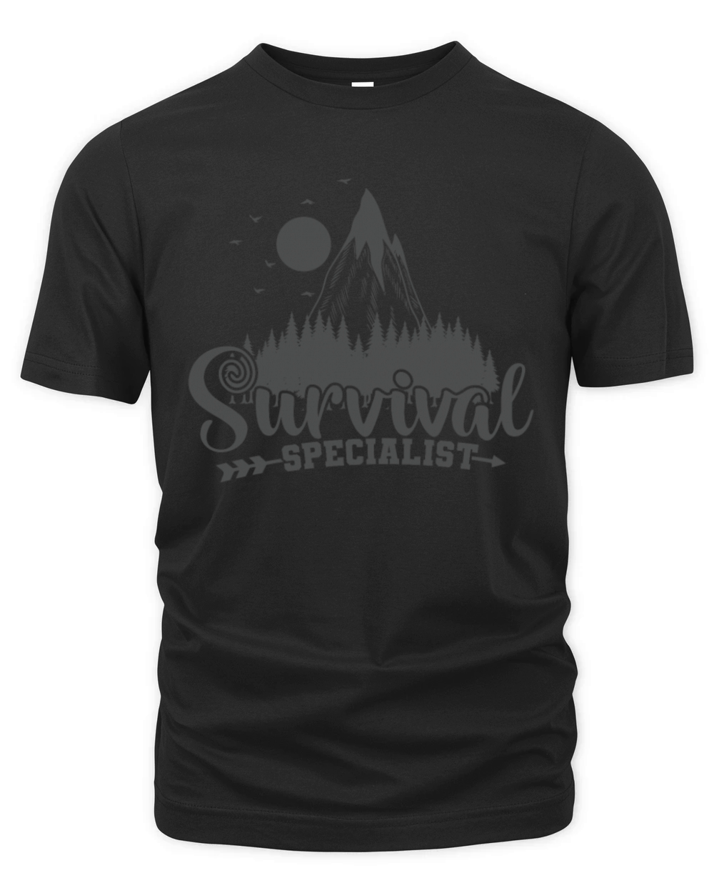 Survival Specialist Wilderness Campfire Organic Unisex T-shirt