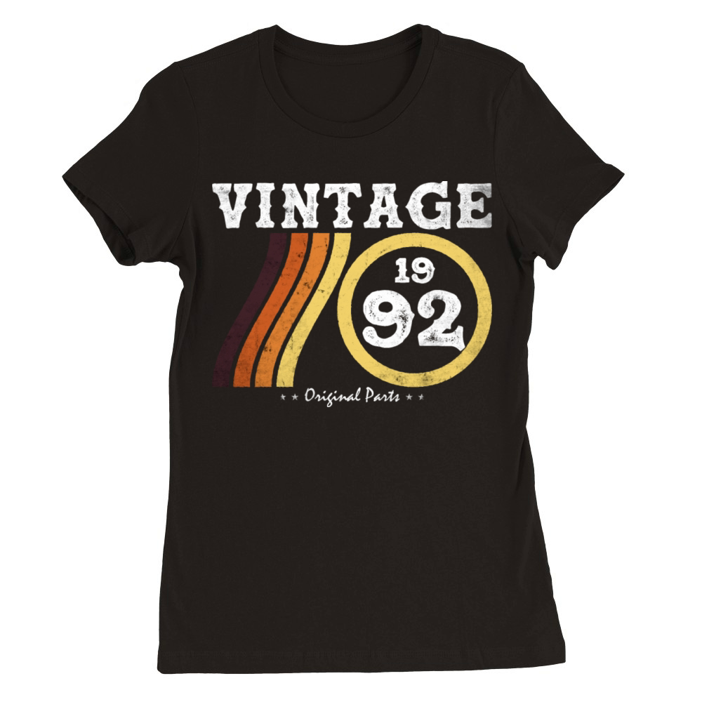 Limited Edition Vintage 1992 - Classic Retro 32 Premium Womens Crewneck T-shirt
