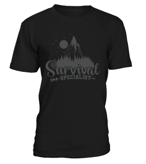 Survival Specialist Wilderness Campfire T-Shirt Unisex