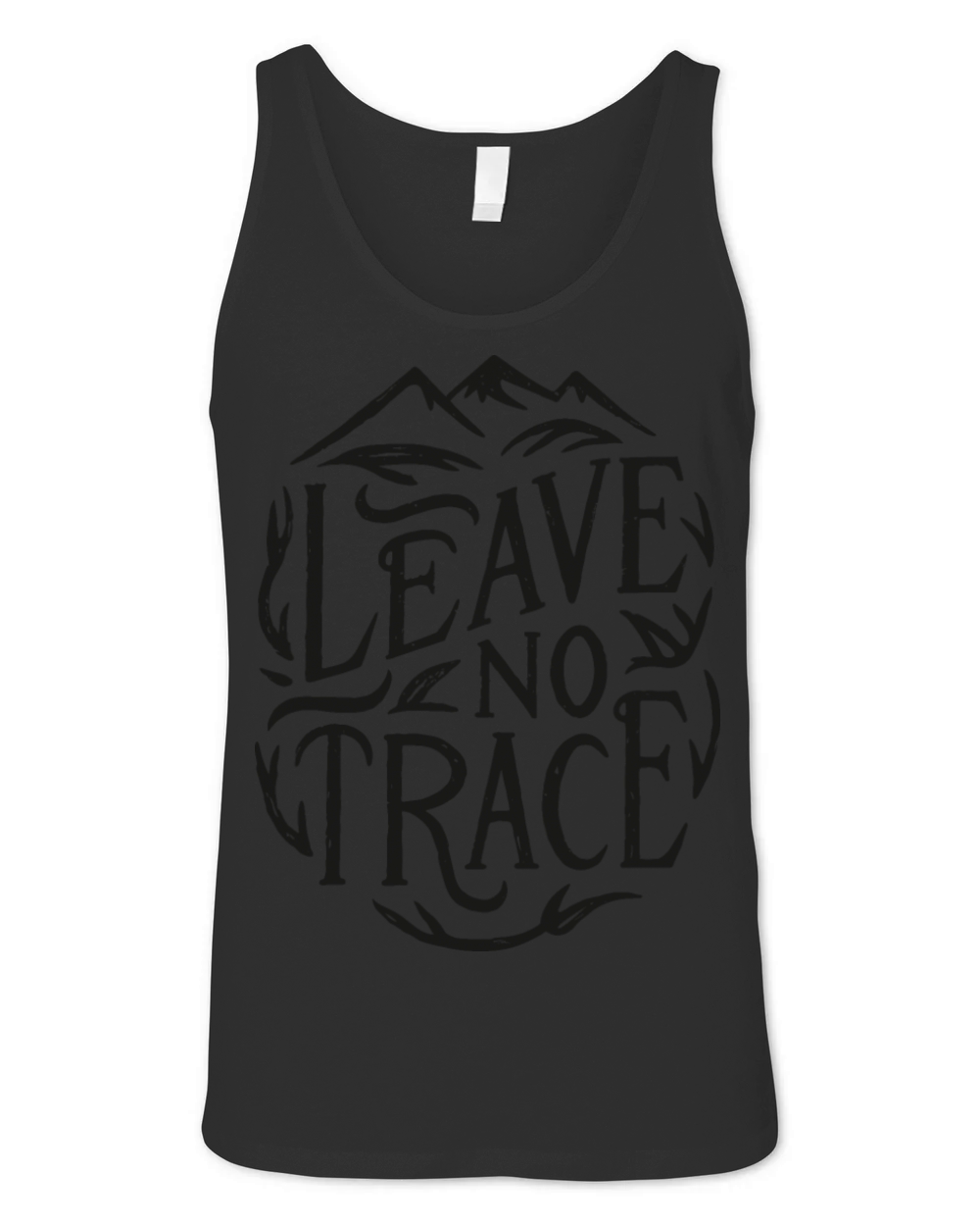 Leave no trace hiking Unisex Jersey Tank