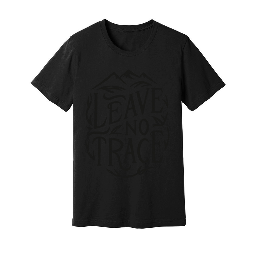 Leave no trace hiking Unisex Jersey Tee