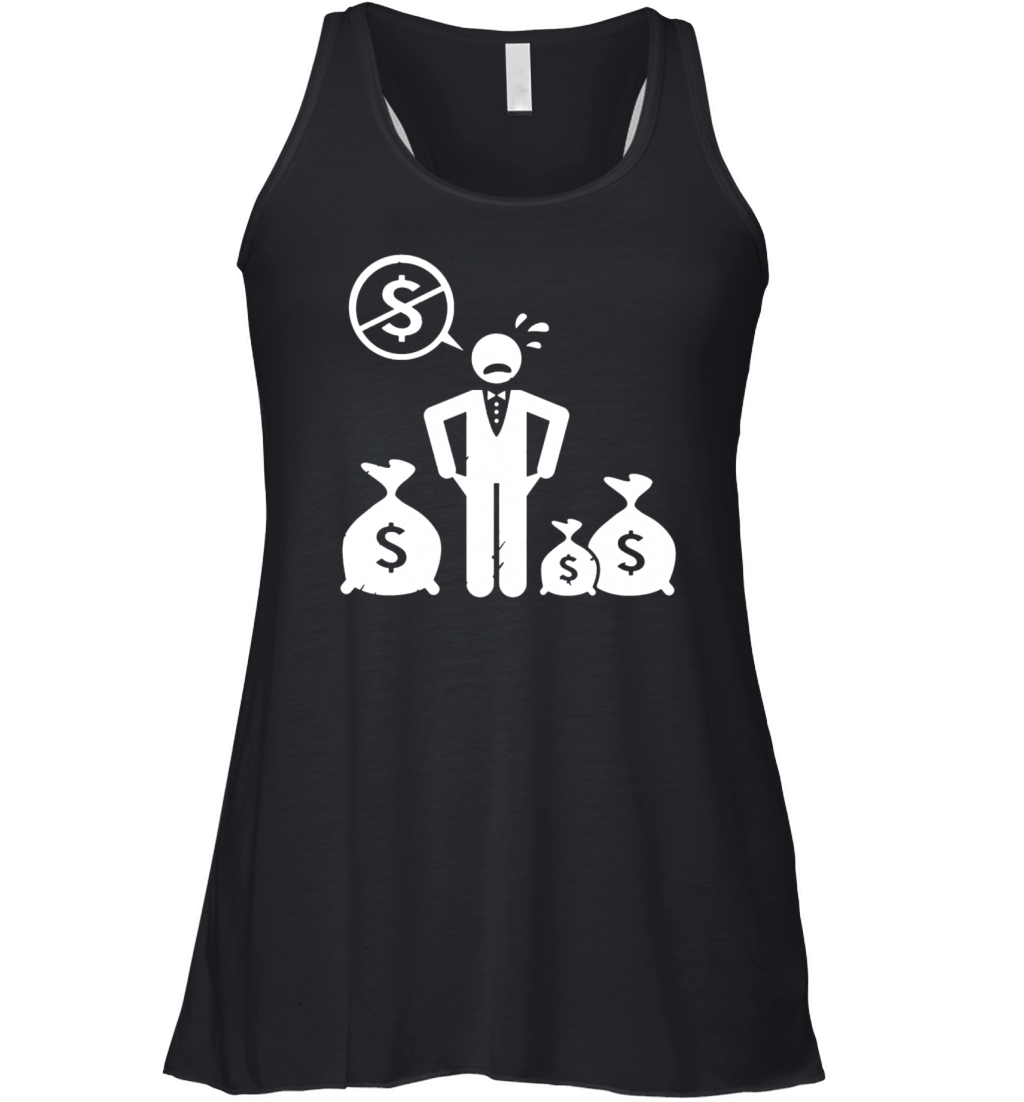 Cry no money Women's Flowy Tank Top