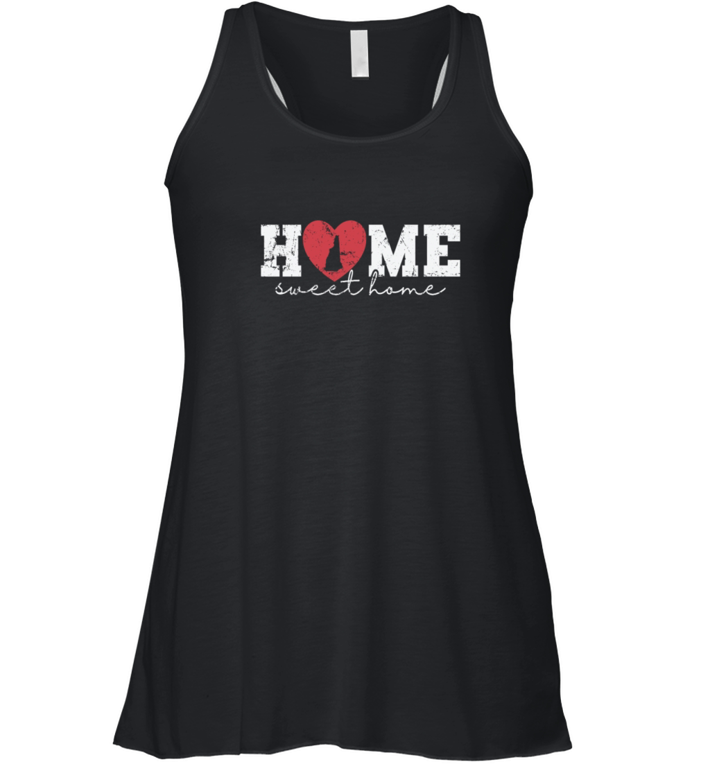 New Hampshire Home sweet Home USA America Women's Flowy Tank Top