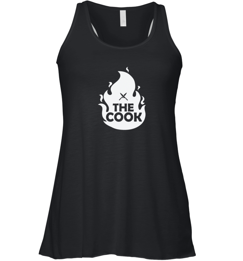 The Cook Fire Cooking eating Kitchen Cook Women's Flowy Tank Top