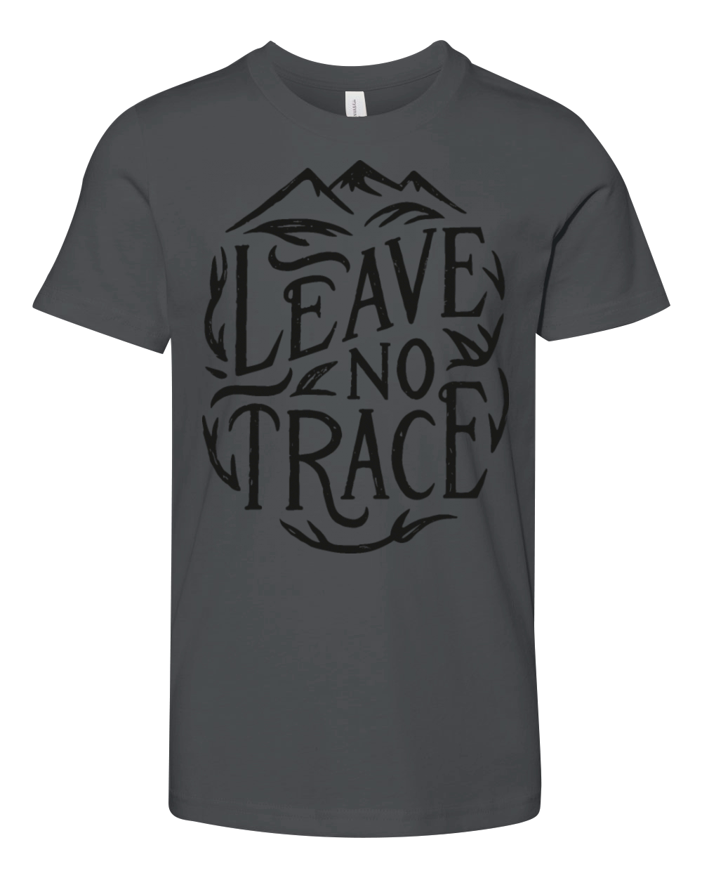 Leave no trace hiking Youth Unisex Jersey Tee