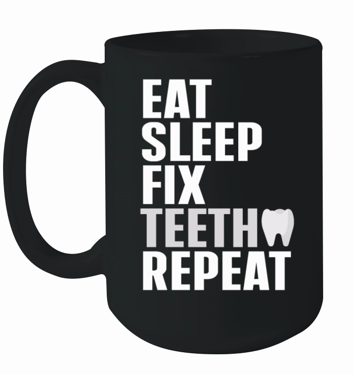 Dentist Student Graduation Teeth Funny Dental Ceramic Mug