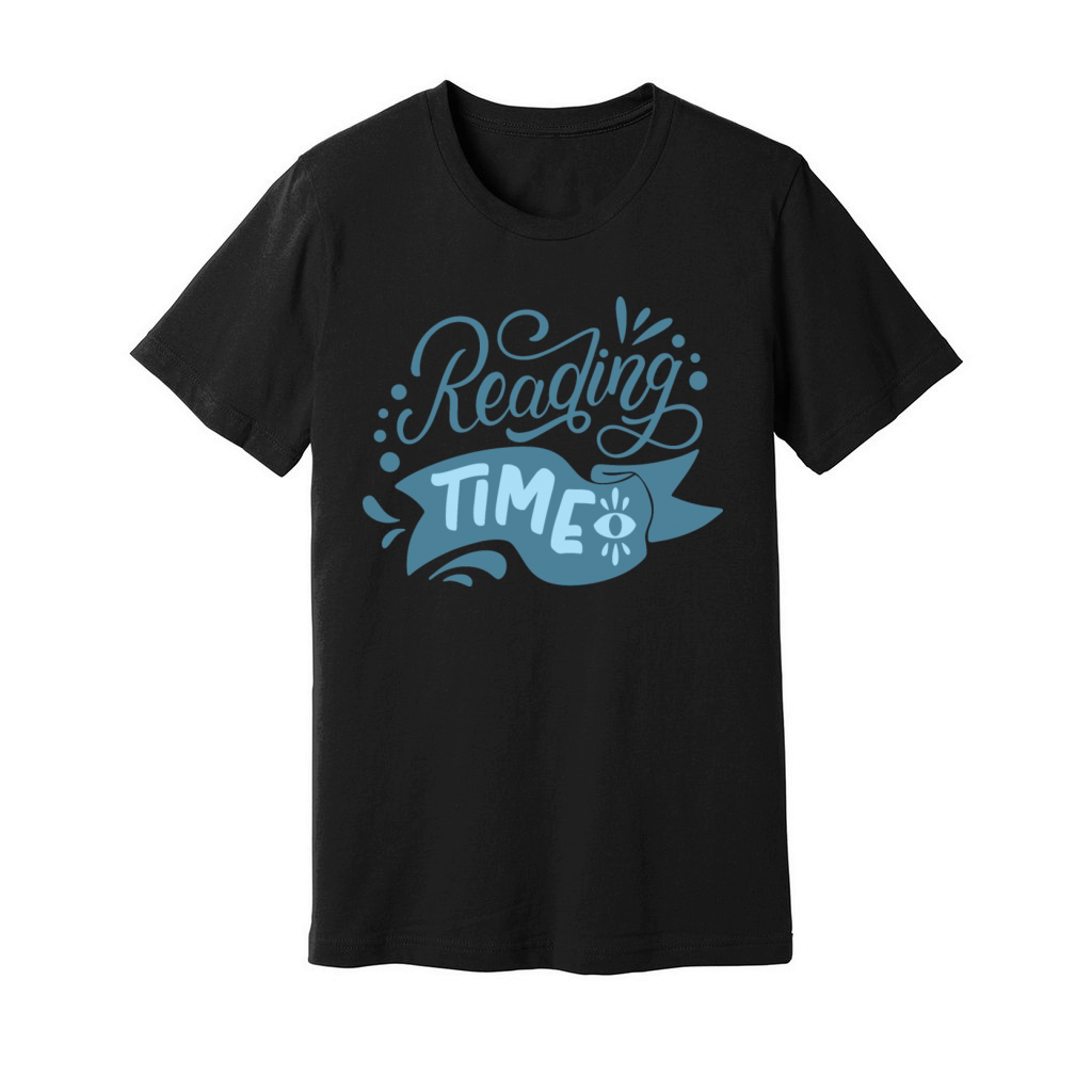 READING TIME Unisex Jersey Tee