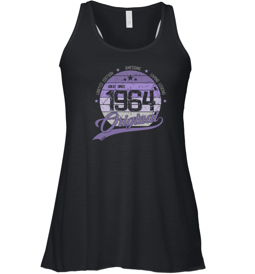 60th birthday 2024 Celebrate the best of 1964 Women's Flowy Tank Top