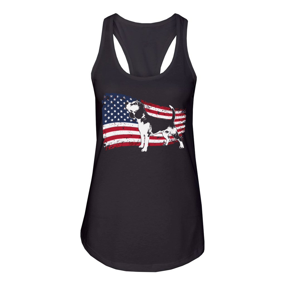 Beagle Gift Idea Women's Racerback Tank
