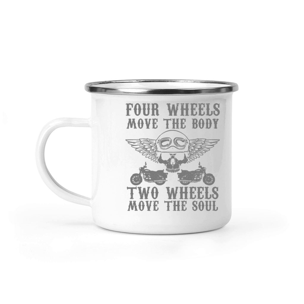 Motorcycle Biker Funny Gift Camping Mug