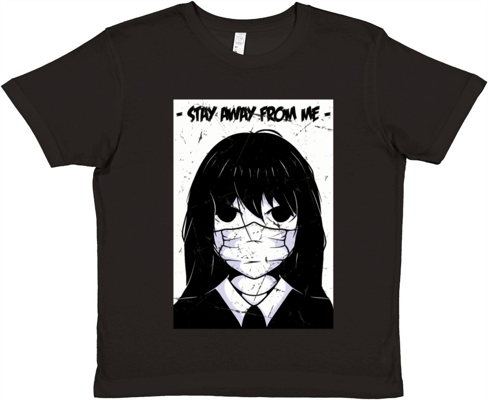 Stay Away From Me Otaku Anime Ga Kawaii Premium Kids Crewneck T-shirt