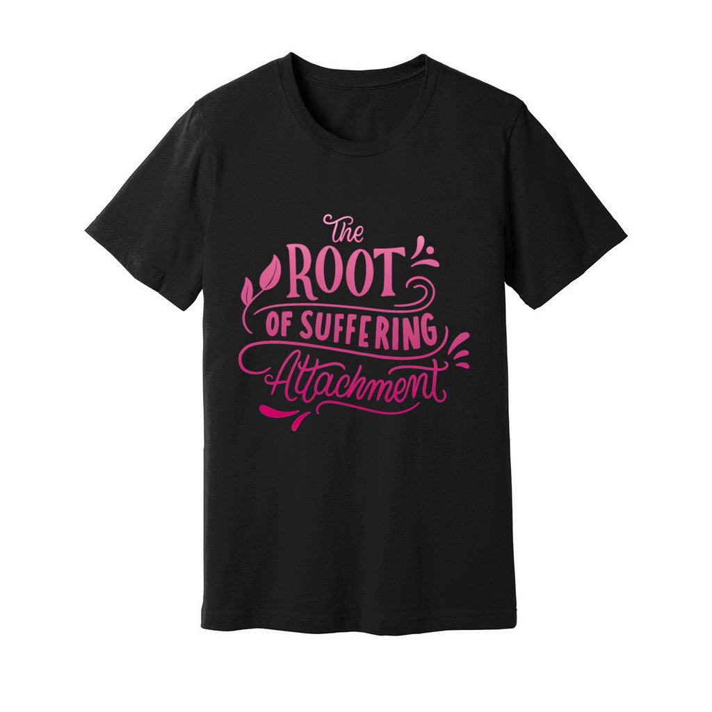 the root of suffe ring attachment Unisex Jersey Tee