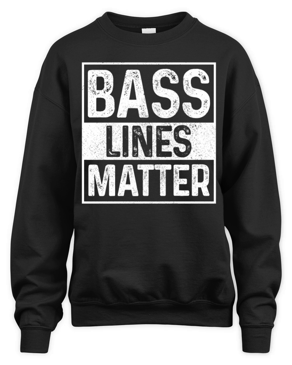 Bass Lines Matter Bass Player DnB Unisex Premium Crewneck Sweatshirt