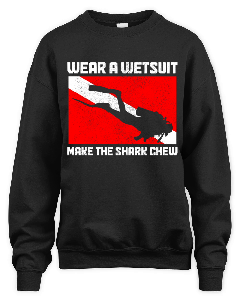 Scuba Diving Funny Vintage Diver Gift Unisex Premium Crewneck Sweatshirt