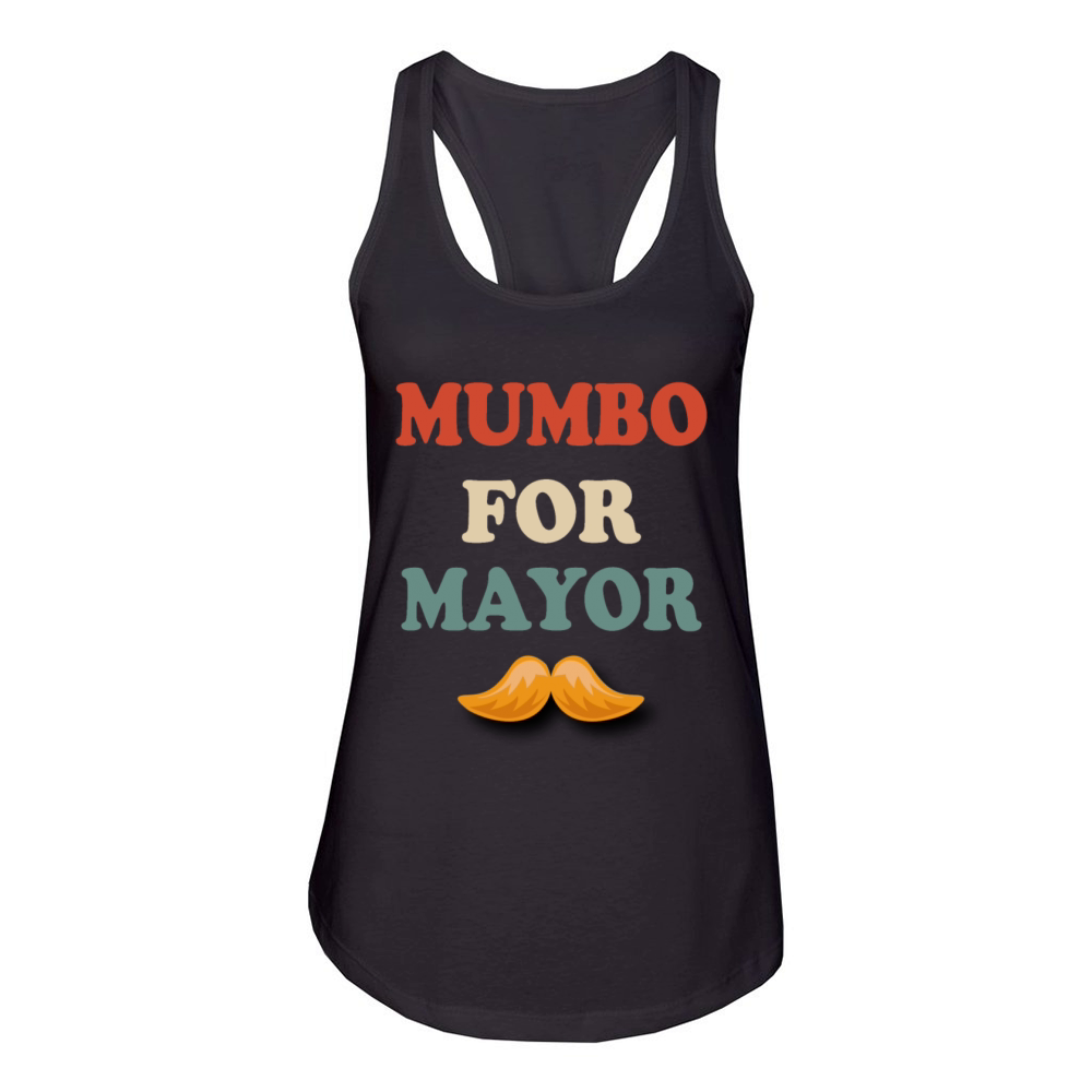 Mumbo For Mayor Women's Racerback Tank