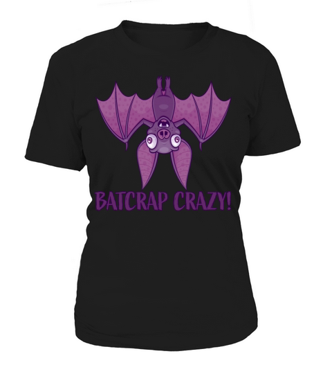 Batcrap Crazy Wacky Cartoon Bat Women's T-Shirt