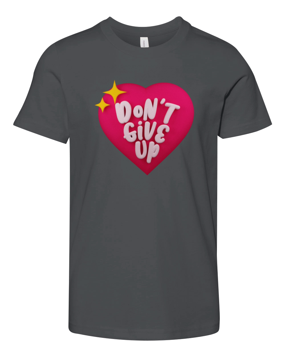 Dont give up Youth Unisex Jersey Tee