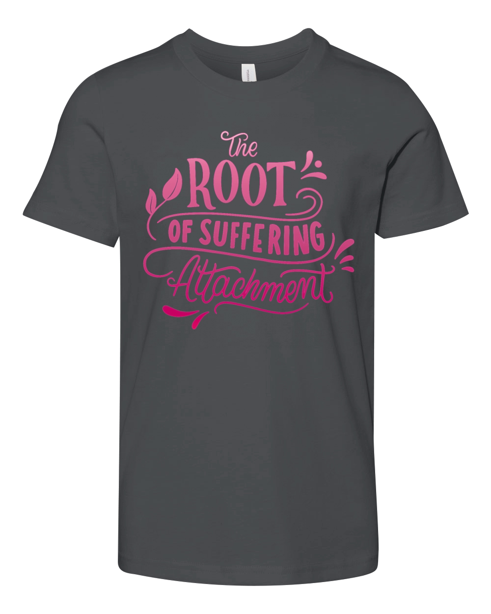 the root of suffe ring attachment Youth Unisex Jersey Tee