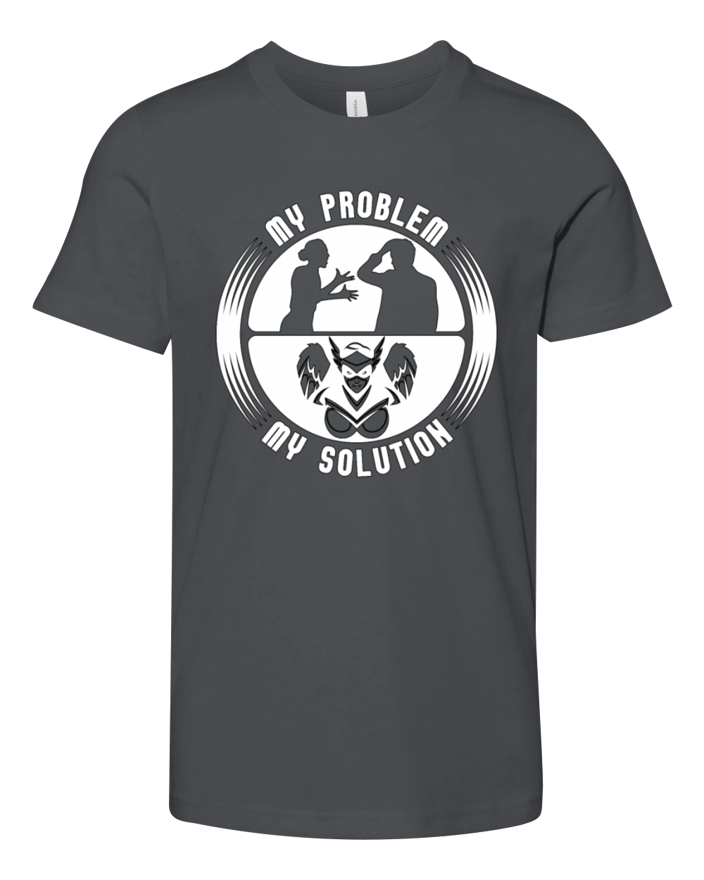 Valkyries My Problem My Solution Pictogram Dad Mom Youth Unisex Jersey Tee