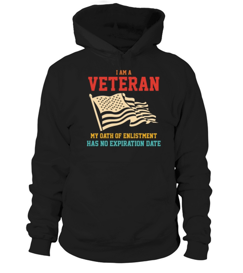 I Am A Veteran My Oath Of Enlistment Hoodie Unisex