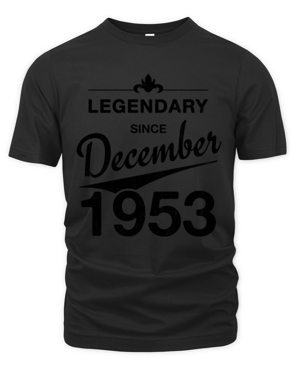 70Th 70 Born In December 1953 Organic Unisex T-shirt