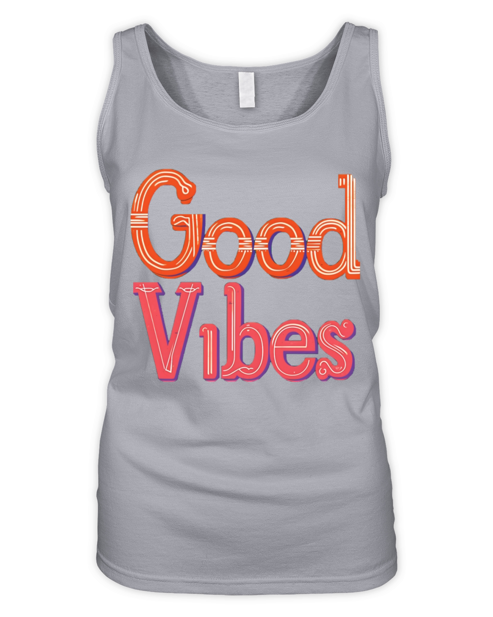 Retro Vintage Classic Vibes Organic Women's Tank Top