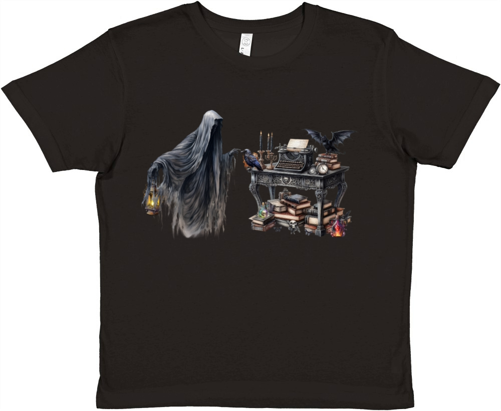 Halloween Design Premium Kids Crewneck T-shirt