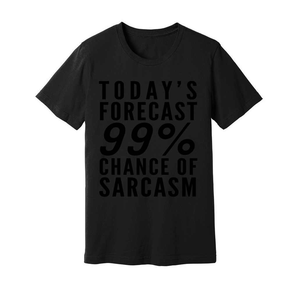I speak sarcastic Unisex Jersey Tee
