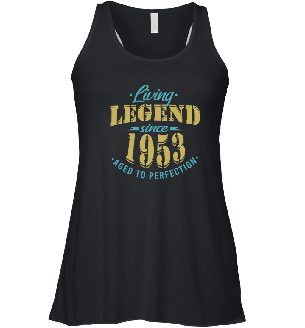 Living legend since vintage 1953 sayings Women's Flowy Tank Top