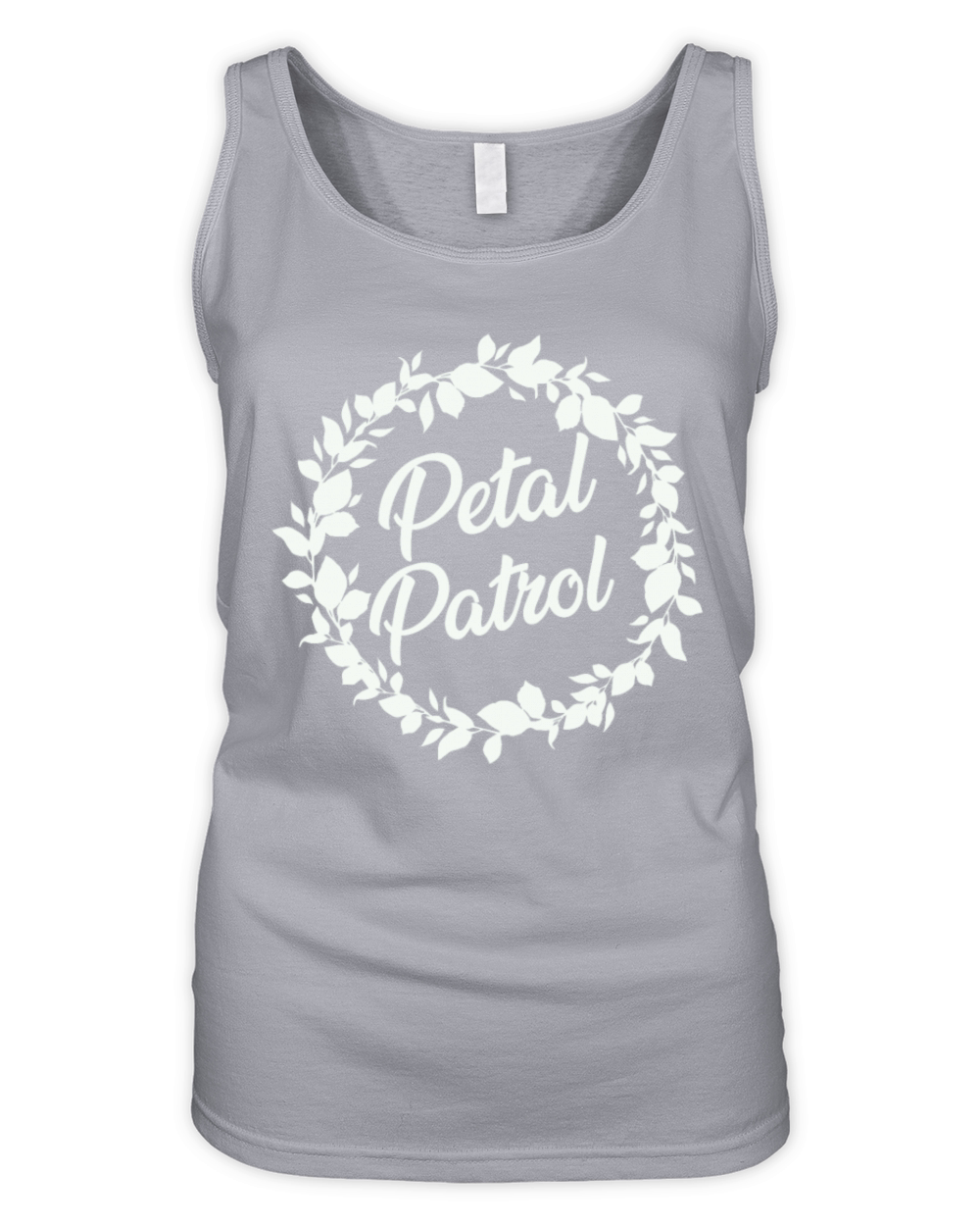 Petal Patrol Marriage Girl Child Wedding Organic Women's Tank Top