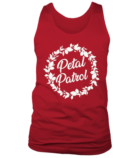 Petal Patrol Marriage Girl Child Wedding Tank Top Unisex