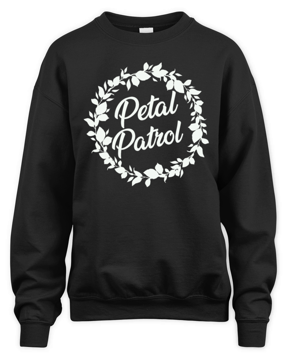 Petal Patrol Marriage Girl Child Wedding Unisex Premium Crewneck Sweatshirt