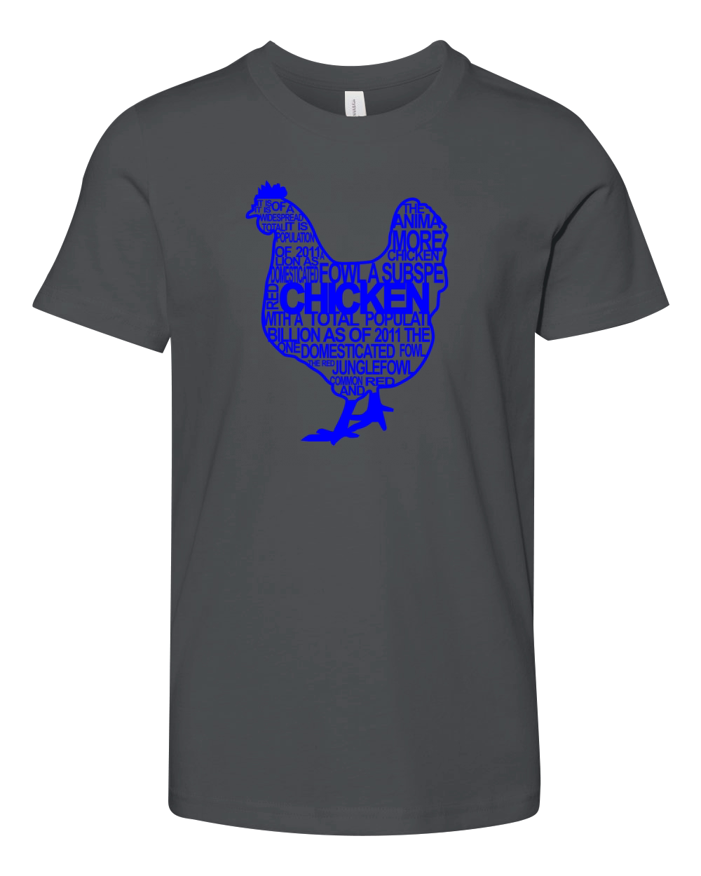 GIFT - HEN BLUE Youth Unisex Jersey Tee