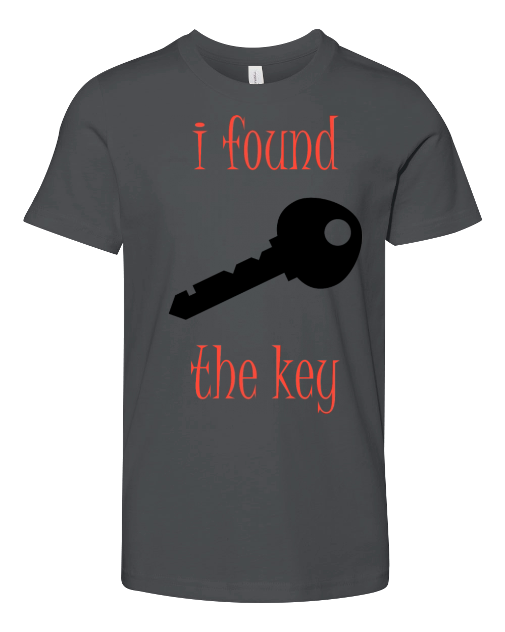 i found the key Youth Unisex Jersey Tee