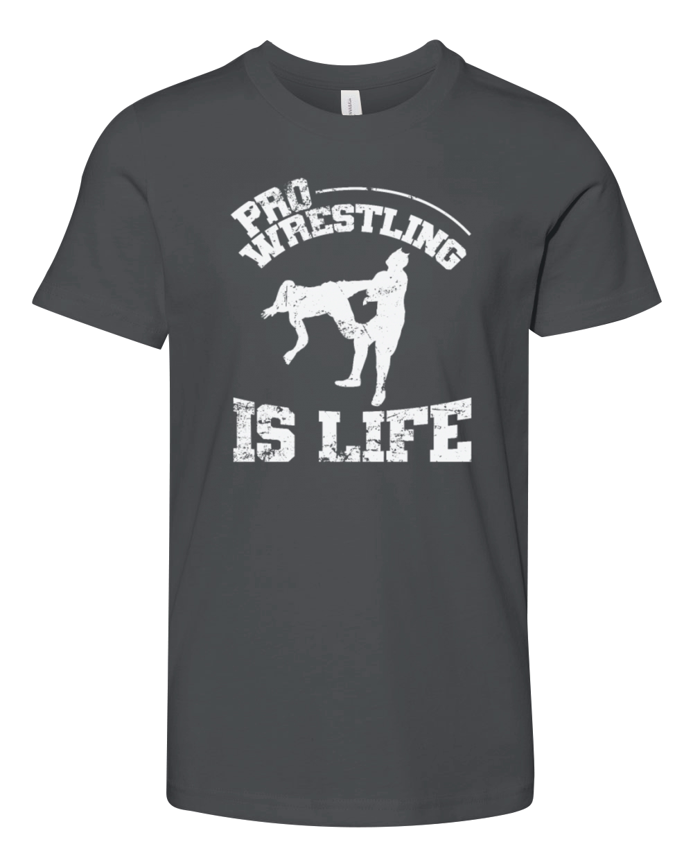 Pro Wrestling is Life Show Youth Unisex Jersey Tee