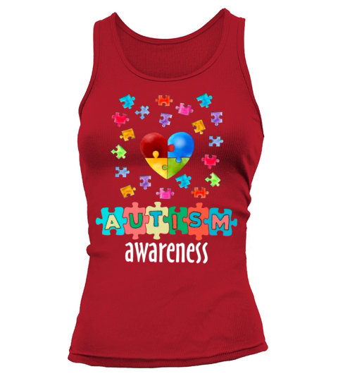 Autism Awareness Month Tank top Woman