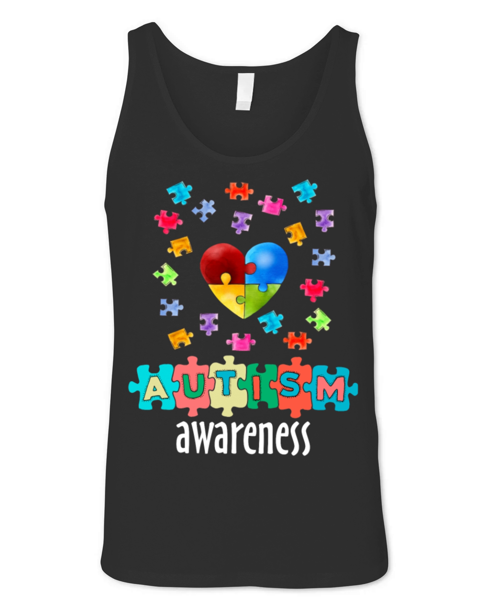 Autism Awareness Month Unisex Jersey Tank