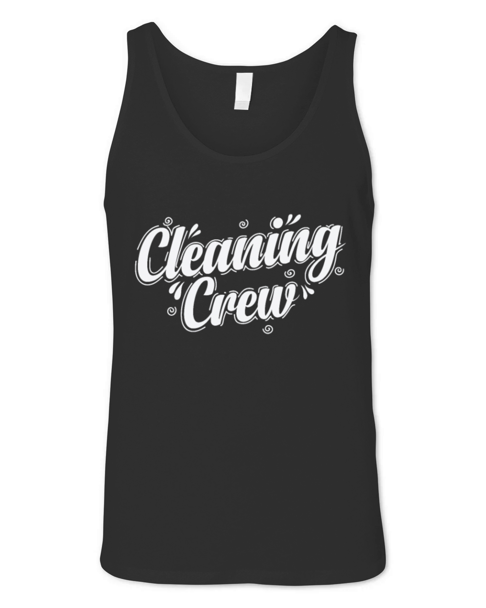 Cleaning Crew Janitor Profession Work Unisex Jersey Tank