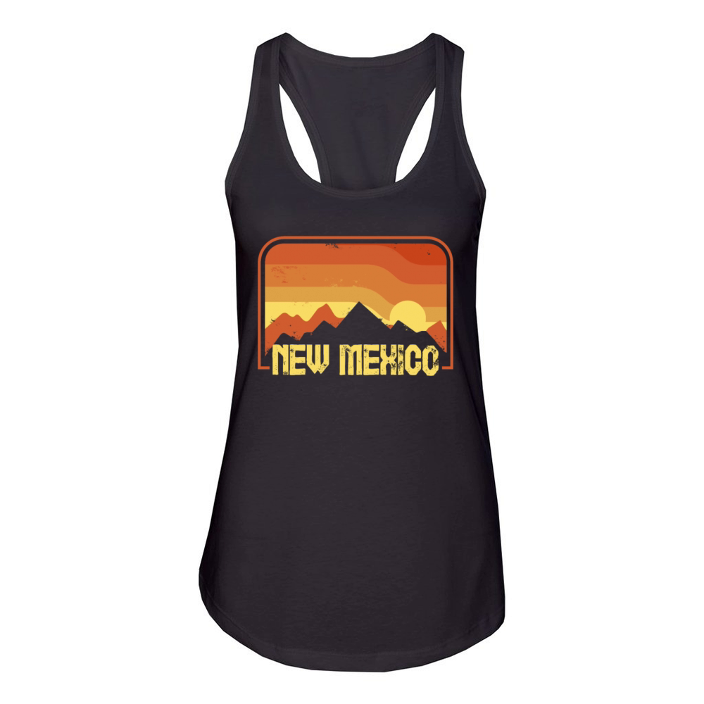 New Mexico Usa Staate Women's Racerback Tank