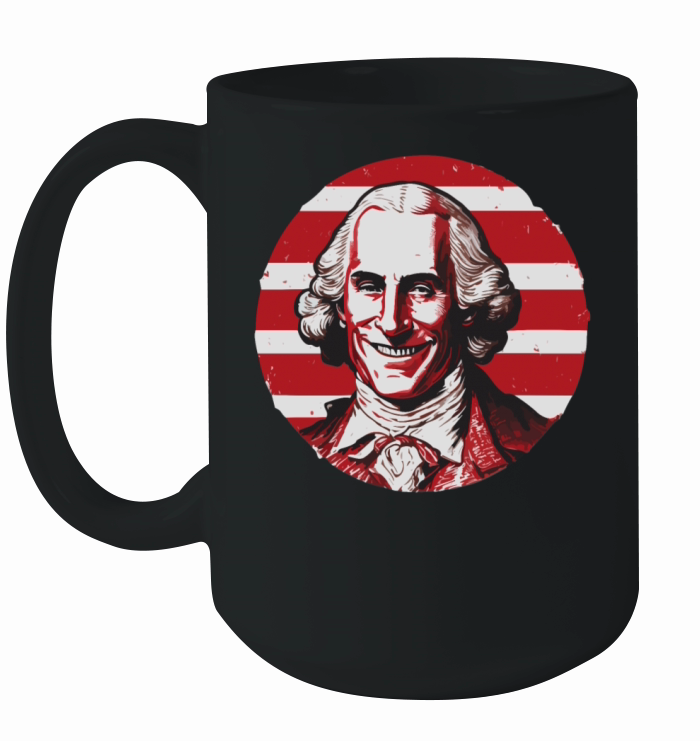 Patriotic Pride US George Washington Men Women USA Ceramic Mug