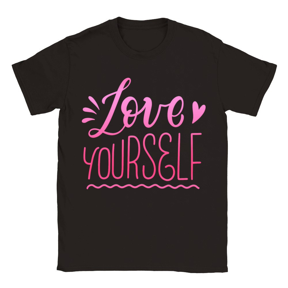 LOVE YOURSELF Classic Kids Crewneck T-shirt